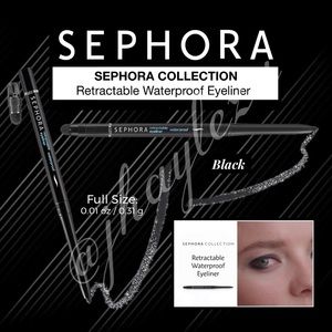 SEPHORA: Retractable Waterproof Eyeliner—Black
